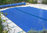 Cobertor de invierno para piscinas azul negro