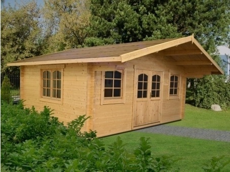 Caroline 1 wood garden shed
