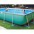 Removable swimming pools of aluminum and polyester