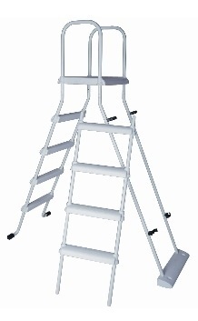 Range of ladders for above ground pools