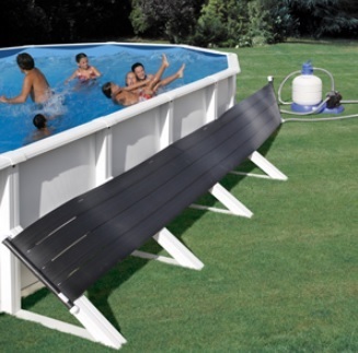 Calefacción solar para piscinas desmontables