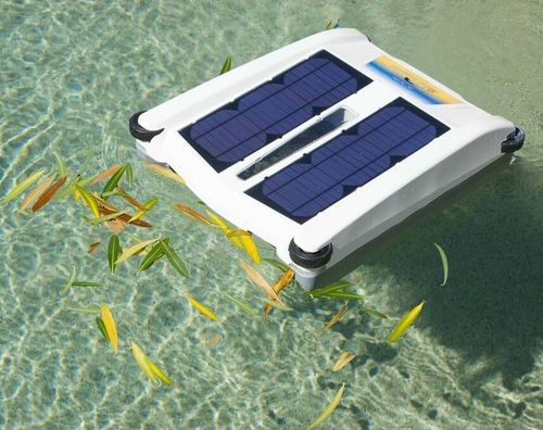 Solar Breeze. Robot limpiahojas solar