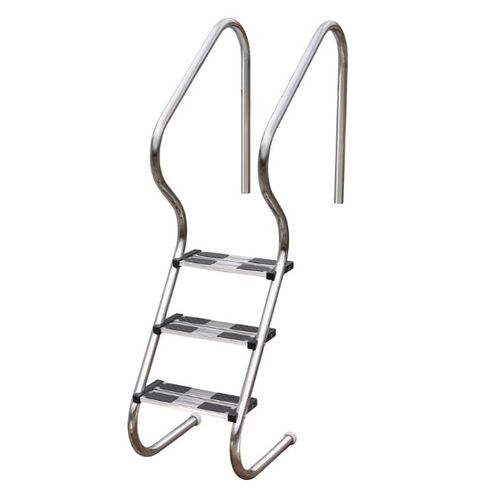 Stainless steel ladder for inground pools