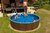 Removable swimming pool imitation wood 4,6 x 1,2 m