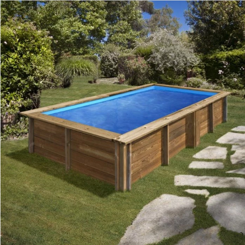 Sunbay Lemon rectangular wooden pool 375x200x68cm