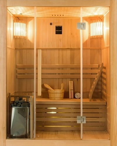 Sauna  Sense de 3 plazas Pack completo 4.5kW